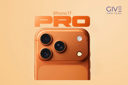 Win An iPhone 17 Pro Orange Edition OR Take £1000 Cash Alternative