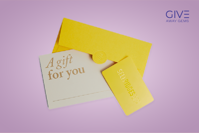 Free Entry: £100 Selfridges Vouchers